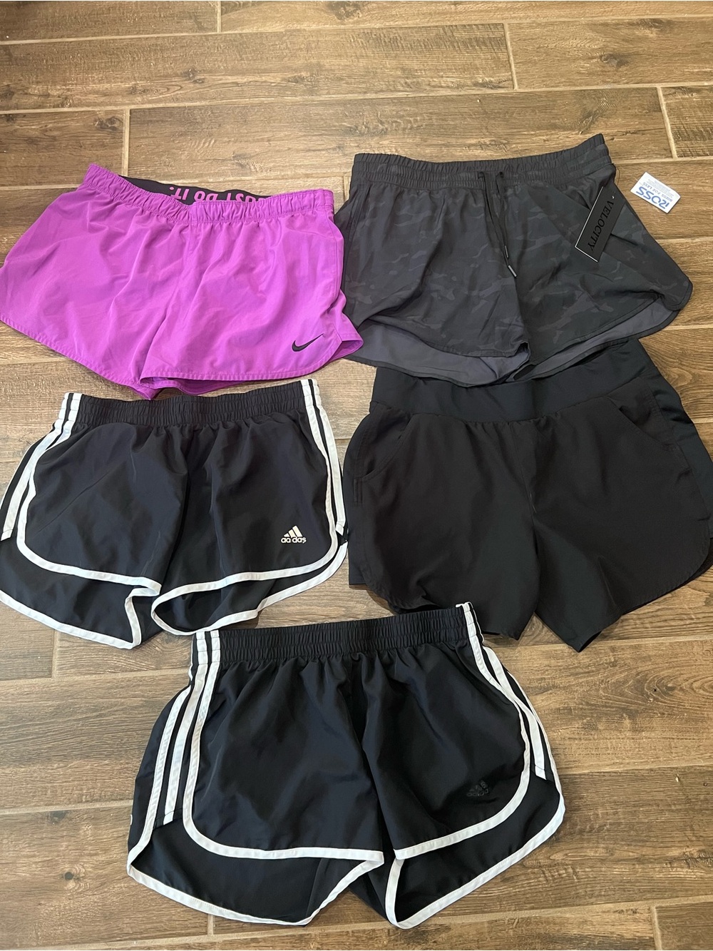Nike Women's Magenta Athletic Shorts - Lightweight Running Short Bundle